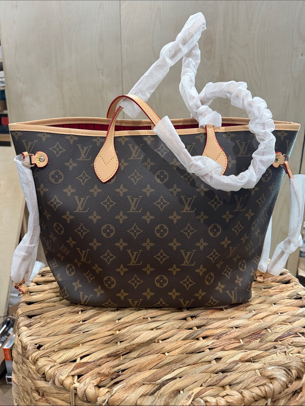 Canvas Neverfull Tote